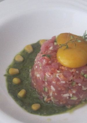マグロのタルタル-レシピのメイン写真