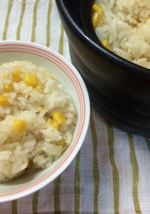 とうもろこしご飯-レシピのメイン写真