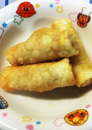 南瓜とサツマイモのミニ春巻-レシピのメイン写真