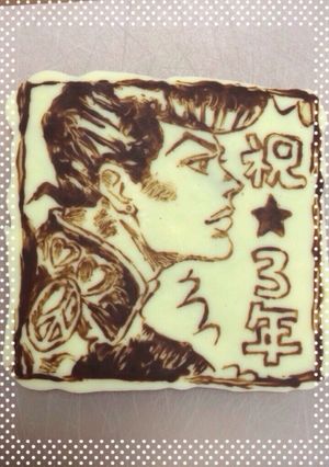 ジョジョ＊キャラチョコ-レシピのメイン写真