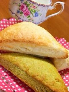 サクサクッ♡抹茶のスコーン-レシピのメイン写真