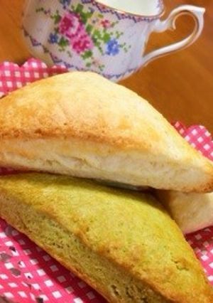 サクサクッ♡抹茶のスコーン-レシピのメイン写真