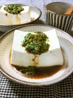 湯豆腐(ニラだれ)-レシピのメイン写真