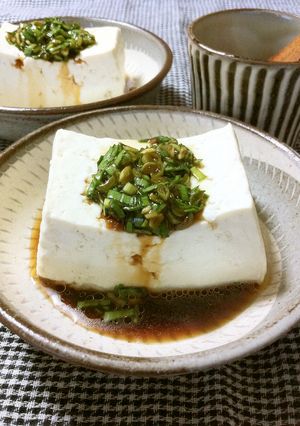 湯豆腐(ニラだれ)-レシピのメイン写真
