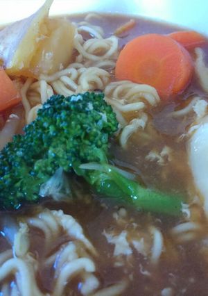 カレーリメイク☆カレーラーメン-レシピのメイン写真