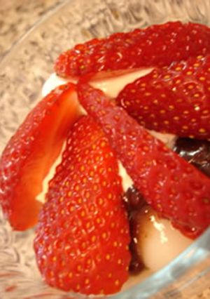 白玉クリームパフェぜんざい-レシピのメイン写真