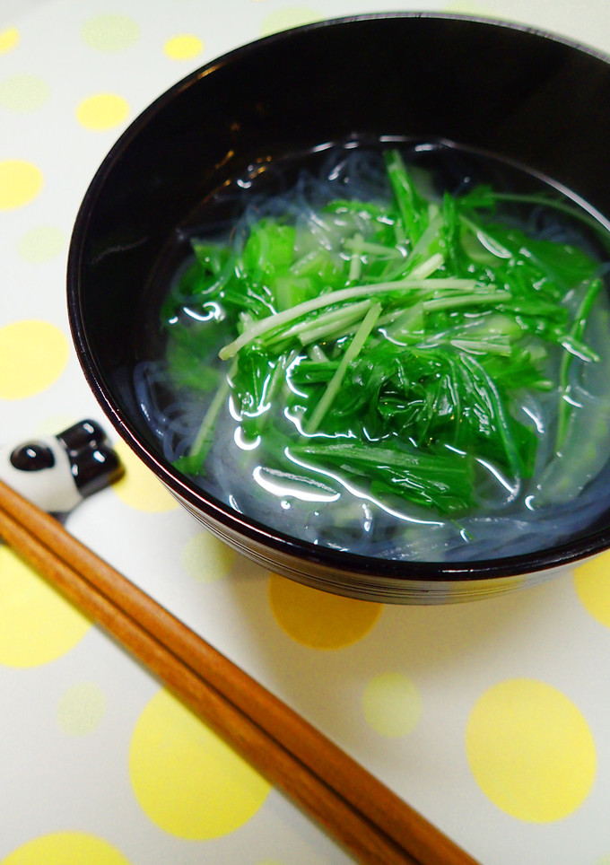 簡単汁物一品✿白菜とはるさめのスープ-レシピのメイン写真