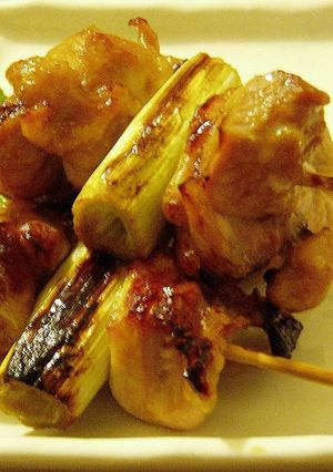 大葉にんにく醤油ｄｅ焼き鳥♪-レシピのメイン写真