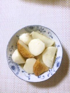 里芋と大根とさつま揚げの煮物-レシピのメイン写真