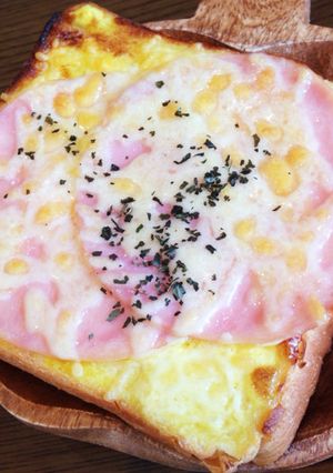 ハムマヨチーズトースト！黄金トリオ☆-レシピのメイン写真
