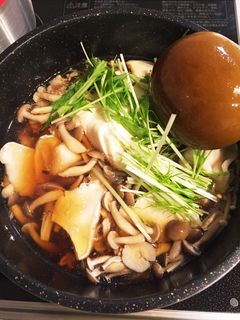 絶賛簡単豚肉豆腐&きのこすき焼き風鍋-レシピのメイン写真