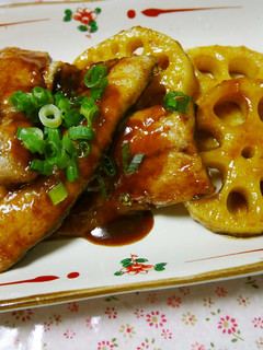 サンマとレンコンのカレー照り焼き-レシピのメイン写真