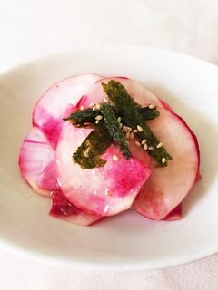 簡単!かぶの梅肉和え-レシピのメイン写真