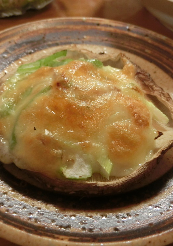 椎茸のネギチーズ焼き-レシピのメイン写真