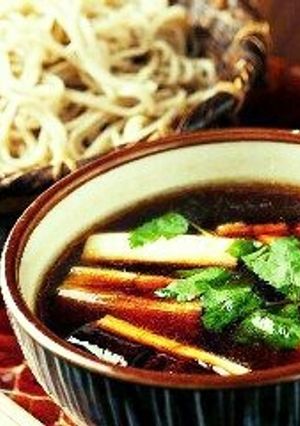 柚子香る。あさりと炙り葱のセイロ蕎麦！-レシピのメイン写真