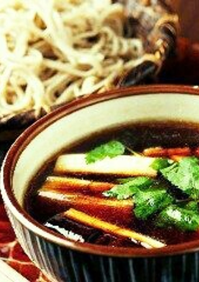 柚子香る。あさりと炙り葱のセイロ蕎麦！-レシピのメイン写真