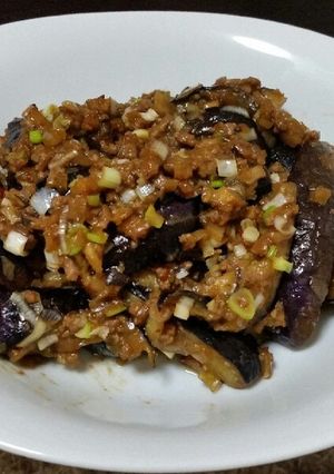 忘れなレシピ『茄子の肉味噌炒め』-レシピのメイン写真