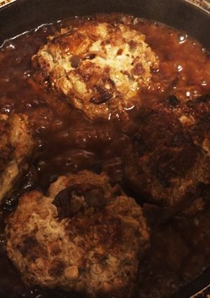 煮込みハンバーグ-レシピのメイン写真