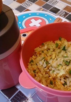 お弁当DE野菜てんこ盛りチャーハン☆-レシピのメイン写真