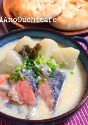 カブと鮭のトロトロ和風シチュー-レシピのメイン写真