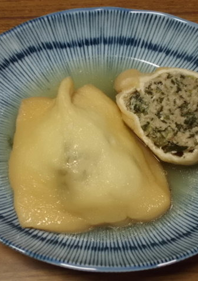 ひき肉とチーズとほうれん草の巾着-レシピのメイン写真