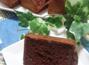 卵白大量消費の為のチョコシフォンケーキ！-レシピのメイン写真