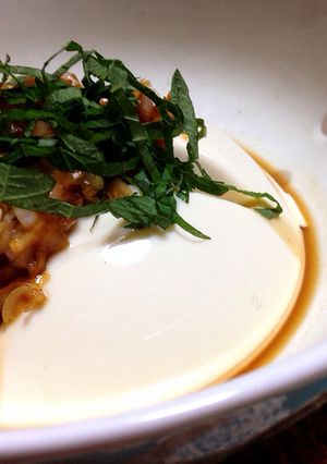 ごま油香る!簡単!レンジで温豆腐-レシピのメイン写真