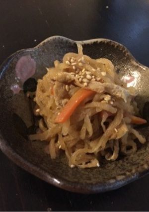 簡単★我が家の甘めな切り干し大根の煮物-レシピのメイン写真