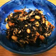 รูปของ ひじきと大豆の煮物