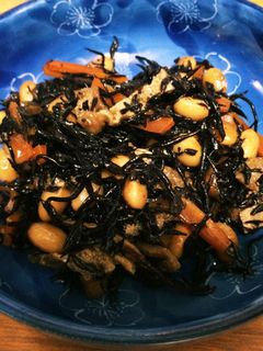 ひじきと大豆の煮物-レシピのメイン写真