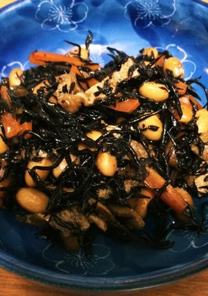 ひじきと大豆の煮物-レシピのメイン写真