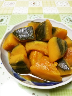お酢が決め手のかぼちゃの煮物-レシピのメイン写真
