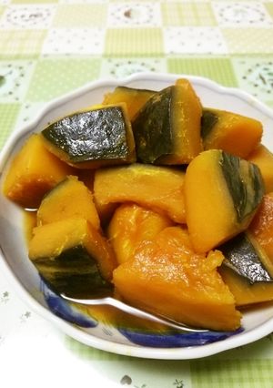 お酢が決め手のかぼちゃの煮物-レシピのメイン写真