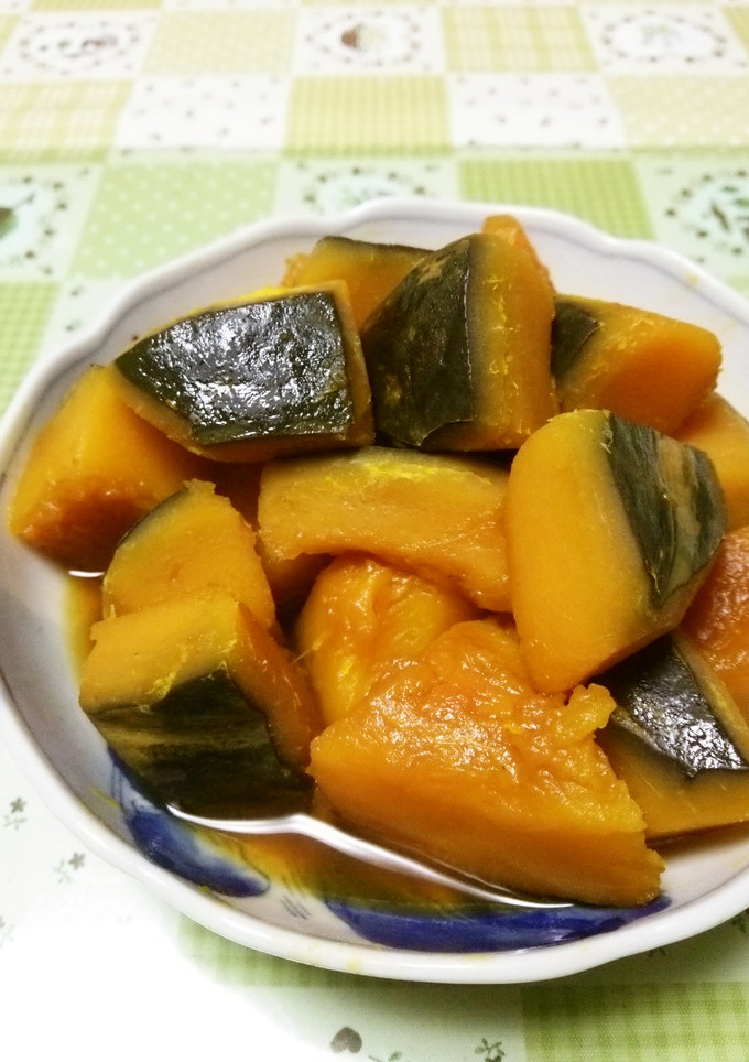 お酢が決め手のかぼちゃの煮物-レシピのメイン写真