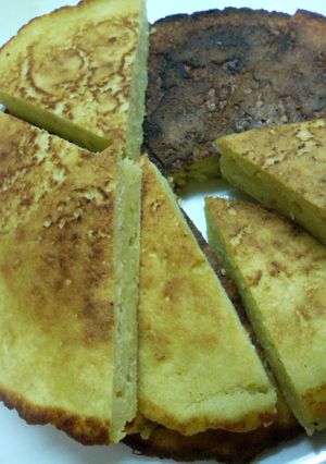 リンゴの絞りカスでパンケーキ-レシピのメイン写真