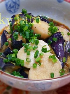 茄子と長芋の簡単和え-レシピのメイン写真