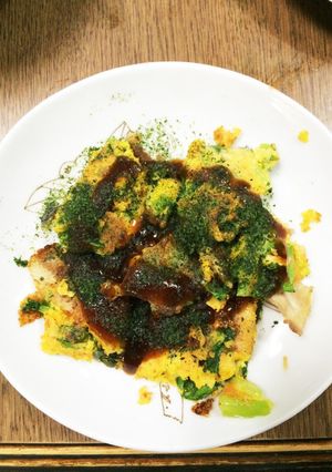 小松菜とにんじんのお好み焼き-レシピのメイン写真