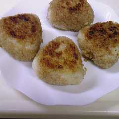 香ばし醤油♪母のほっこり焼おにぎり-レシピのメイン写真