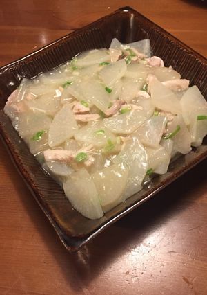 鶏の塩ダレ大根-レシピのメイン写真