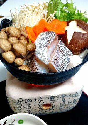 天然果汁の手作りぽん酢で♪ たらちり鍋-レシピのメイン写真