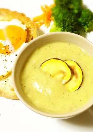 ブレンダーで！簡単☆濃厚さつまいもスープ-レシピのメイン写真
