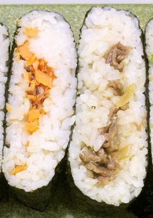 のりサンド2～ある日のおにぎらず～　4種-レシピのメイン写真