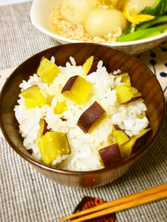 洋風*和風アレンジ可能!さつまいもごはん-レシピのメイン写真