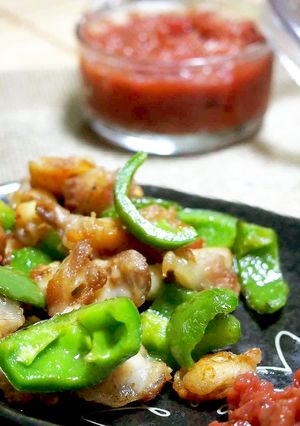 鶏軟骨でビールのおつまみ⌒☆梅肉で♪-レシピのメイン写真