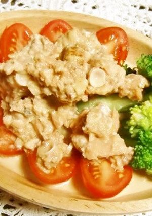 鮭の中骨を、甘糀マヨで味付け♫-レシピのメイン写真