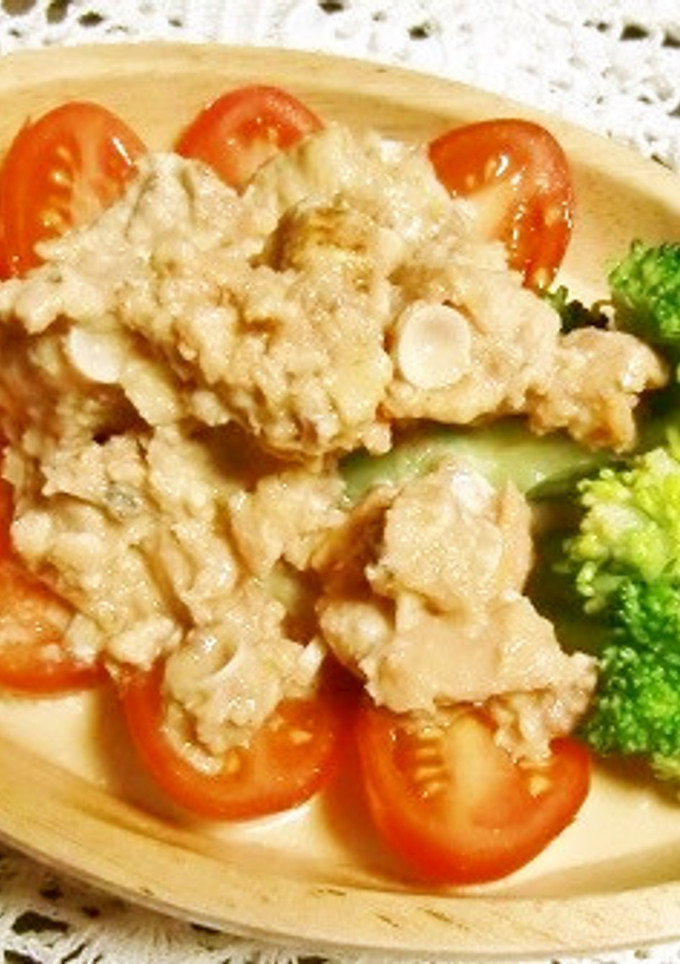 鮭の中骨を、甘糀マヨで味付け♫-レシピのメイン写真