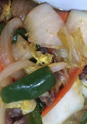 コストコ★ヨシダ麹グルメのタレ野菜炒め-レシピのメイン写真