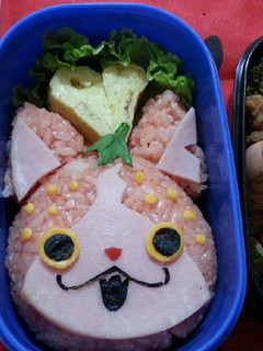 妖怪ウォッチキャラ弁~イチゴニャン-レシピのメイン写真