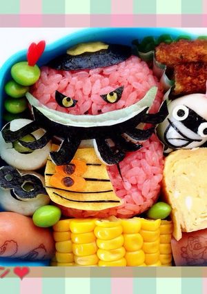 妖怪ウォッチ キャラ弁 やまタン-レシピのメイン写真