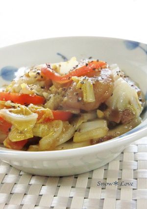 リメイク★白菜のカレー炒め★-レシピのメイン写真